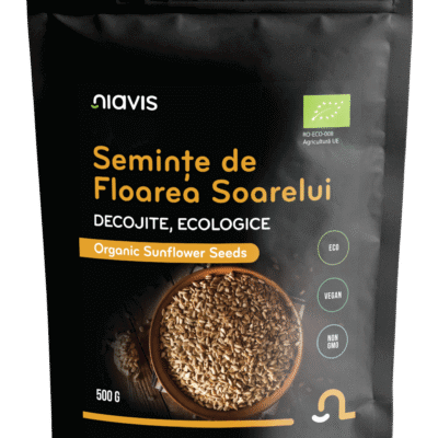 Semințe de floarea‑soarelui Ecologice, 500g, Niavis