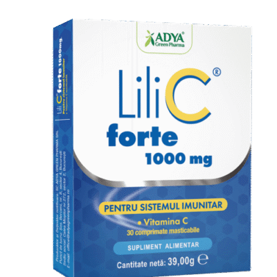 Vitamina C 1000 mg Lili C Forte, 30 comprimate, Adya Green Pharma