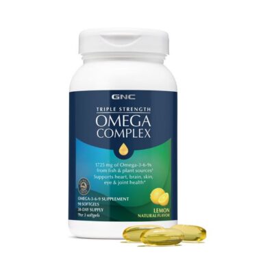 Triple Strength Omega Complex, 90 Cps, GNC