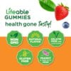 Lifeable Phosphatidyl Serine (ps), Suport Natural Pentru Concentrare Si Memorie Pentru Copii Cu Aroma Naturala De Zmeura, 60 Jeleuri