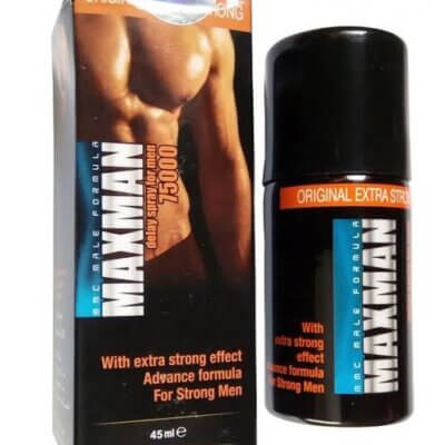 Spray MAXMAN 75000 Original Extra Strong Delay, 45 ml