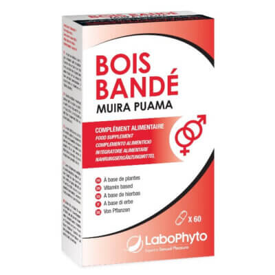 Afrodisiac BOIS BANDE, Muira Puama, unisex, 60 capsule, Labophyto