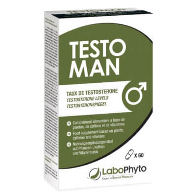 TESTOMAN Testosterone, 60 capsule, Labophyto