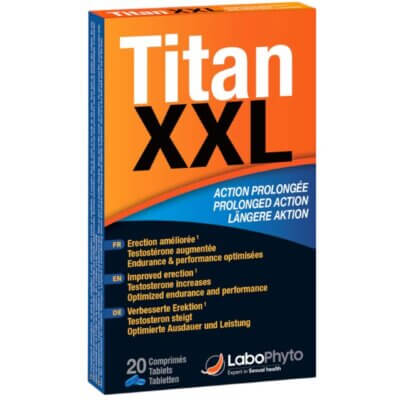 Capsule Titan XXL, 20 capsule, LaboPhyto