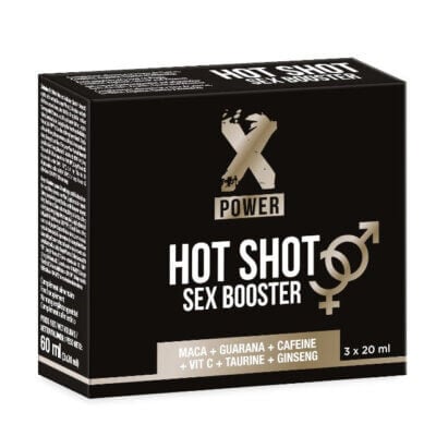 XPower Hot Shot Sex Booster, 3 x 20ml, Labophyto