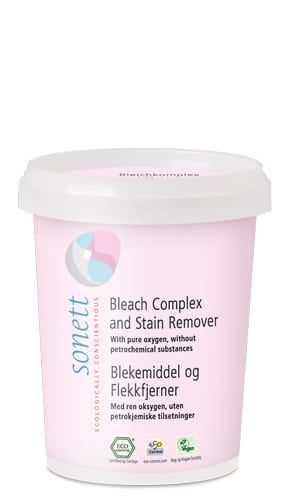 Complex inalbitor si pentru indepartarea petelor ecologic 450g Sonett