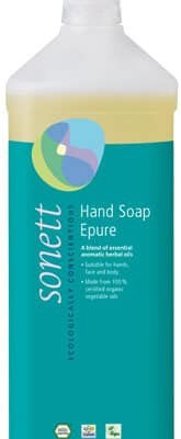 Sapun lichid pentru maini epure ecologic 1l Sonett