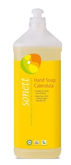 Sapun lichid pentru maini cu galbenele ecologic 1l Sonett
