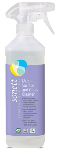 Detergent pentru sticla si alte suprafete ecologic 500ml Sonett