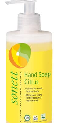 Sapun lichid pentru maini cu citrice ecologic 300ml Sonett
