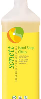 Sapun lichid pentru maini cu citrice ecologic 1l Sonett