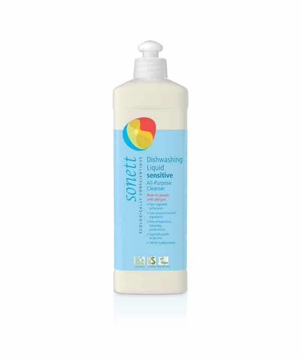 Detergent lichid pentru vase sensitive ecologic 1l Sonett