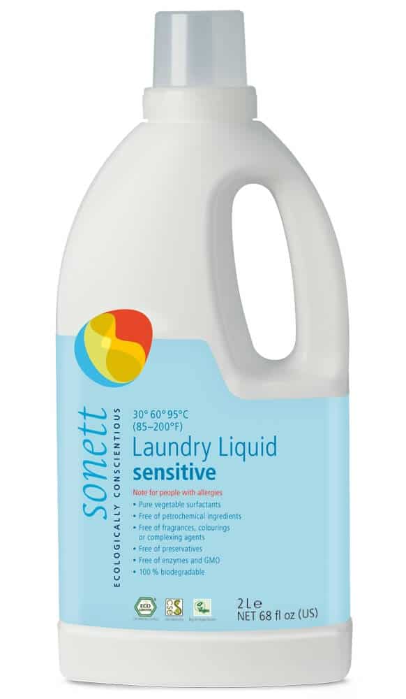 Detergent lichid pentru rufe sensitive ecologic 2l Sonett