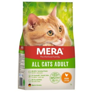 Hrană uscată pisici MERA Adult, Pui, 2kg