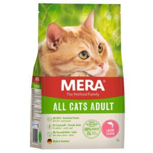 Hrană uscată pisici MERA Adult, Somon, 2kg
