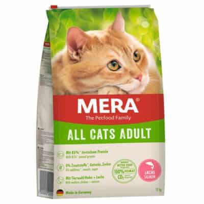 Hrană uscată pisici MERA Adult, Somon, 10kg