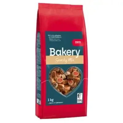 Recompense pentru câini Adult, MERA Bakery, Snacky Mix, Biscuiți, Peste și Carne, 1kg
