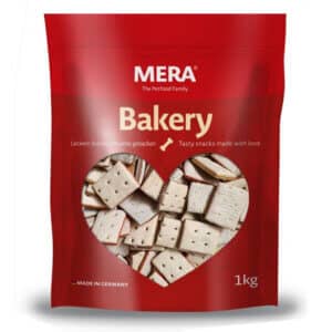 Recompense pentru câini Adult, MERA Bakery, Sandwich, Pui, Vită și Pește, 1kg