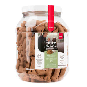 Recompense pentru câini Adult, MERA Goody Snacks, Insecte și Orez, 600g