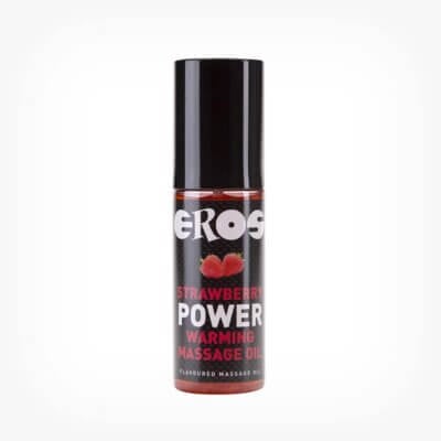 Ulei de masaj Power Warming, Strawberry, 100 ml, EROS