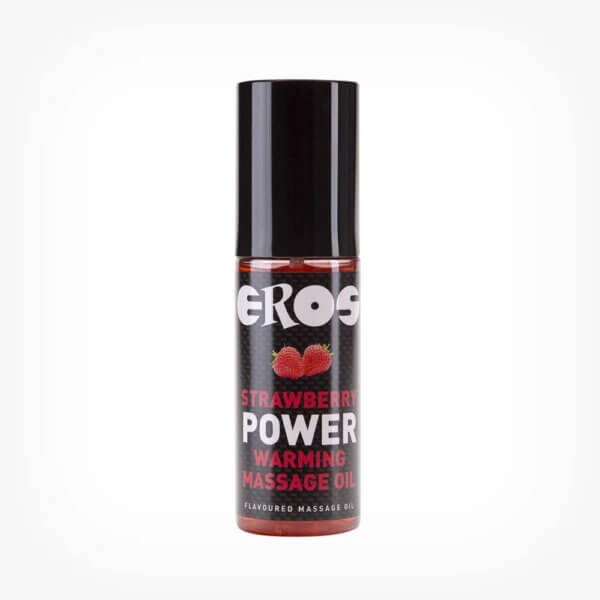 Ulei de masaj Power Warming, Strawberry, 100 ml, EROS