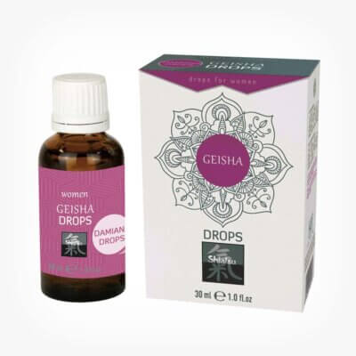Picături afrodisiace Geisha Drops, 30 ml, Shiatsu