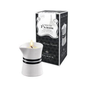Lumânare pentru masaj Paris, cu aromă de vanilie, 120 gr, Petits Joujoux