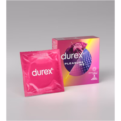 Prezervative Pleasure Me, 3 bucăți, Durex