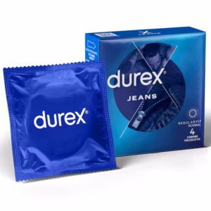 Prezervative Jeans, 4 bucăți, Durex