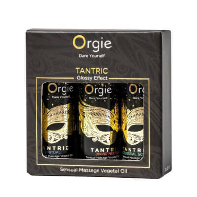 Kit ulei masaj Tantric, 3 x 30 ml, Orgie