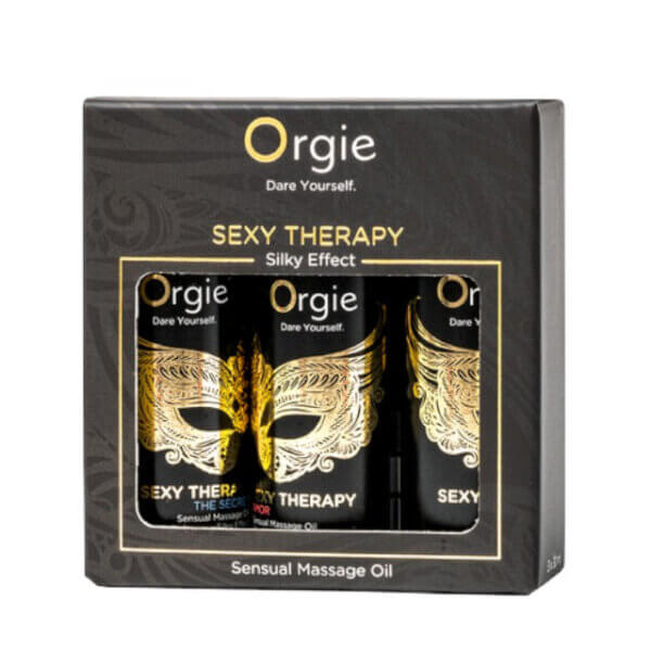 Kit ulei masaj Sexy Therapy, 3 x 30 ml, Orgie