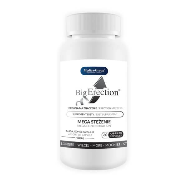 Capsule Big Erection, 60 buc, Medica-Group