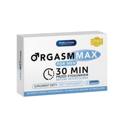 Capsule OrgasmMax Men, 2 buc, Medica-Group