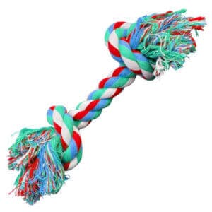 Jucărie câini 4DOG Bumbac cu Noduri, S, 16cm