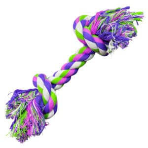Jucărie câini 4DOG Bumbac cu Noduri, M, 20cm