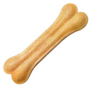 Recompensa pentru câini Adult, 4DOG, Os din Piele Presată, 26cm