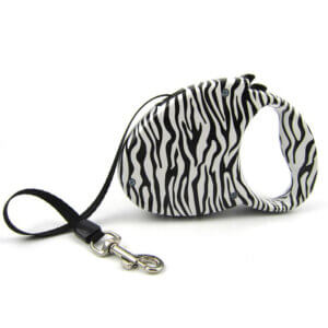 Lesă retractabilă câini 4DOG DELUXE, Talie Medie, Color, 5m