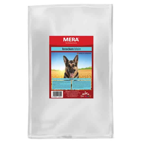 Hrană uscată câini Mera Brocken Klein Neutral, Adult, Pui, 15kg
