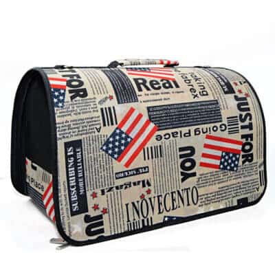 Geantă transport 4DOG DELUXE News, L, 46x22x25cm