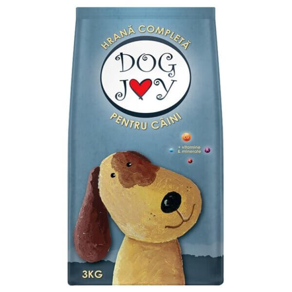 Hrană uscată câini DOG JOY, Vită, 3kg