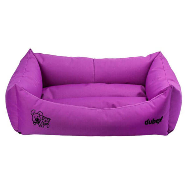 Culcuș 4DOG DELUXE Oxford, M, 64x44x22cm, Lila