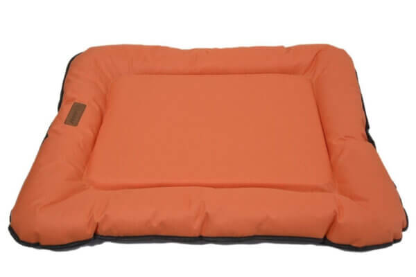 Perna 4DOG Deluxe Camping, S, 66x48cm, Portocaliu