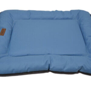 Perna 4DOG Deluxe Camping, L, 106x66x7cm, Albastru
