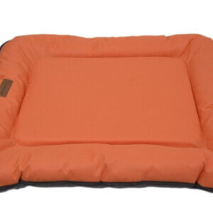 Pernă 4DOG Deluxe Camping, L, 106x66x7cm, Portocaliu