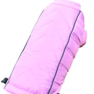 Haină pentru câini 4DOG DELUXE, Replay Roz, 35 cm