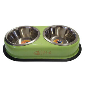 Castron Dublu 4DOG Color 2x0
