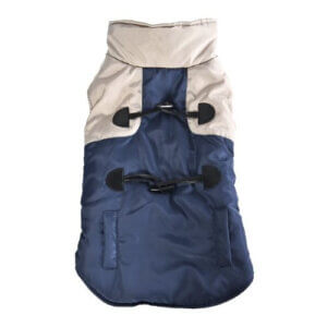 Haină pentru câini 4DOG DELUXE, Classic Blue, 45 cm