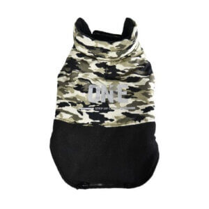 Haină pentru câini 4DOG DELUXE, Army, 35 cm