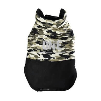 Haină pentru câini 4DOG DELUXE, Army, 35 cm