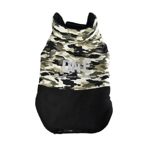 Haină pentru câini 4DOG DELUXE, Army, 40 cm